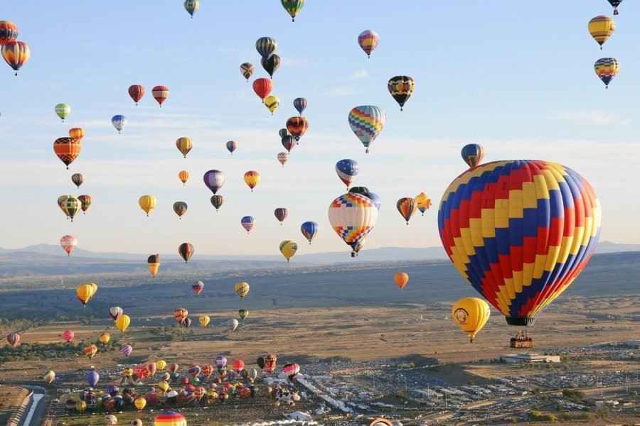 Hot balloon Luxor